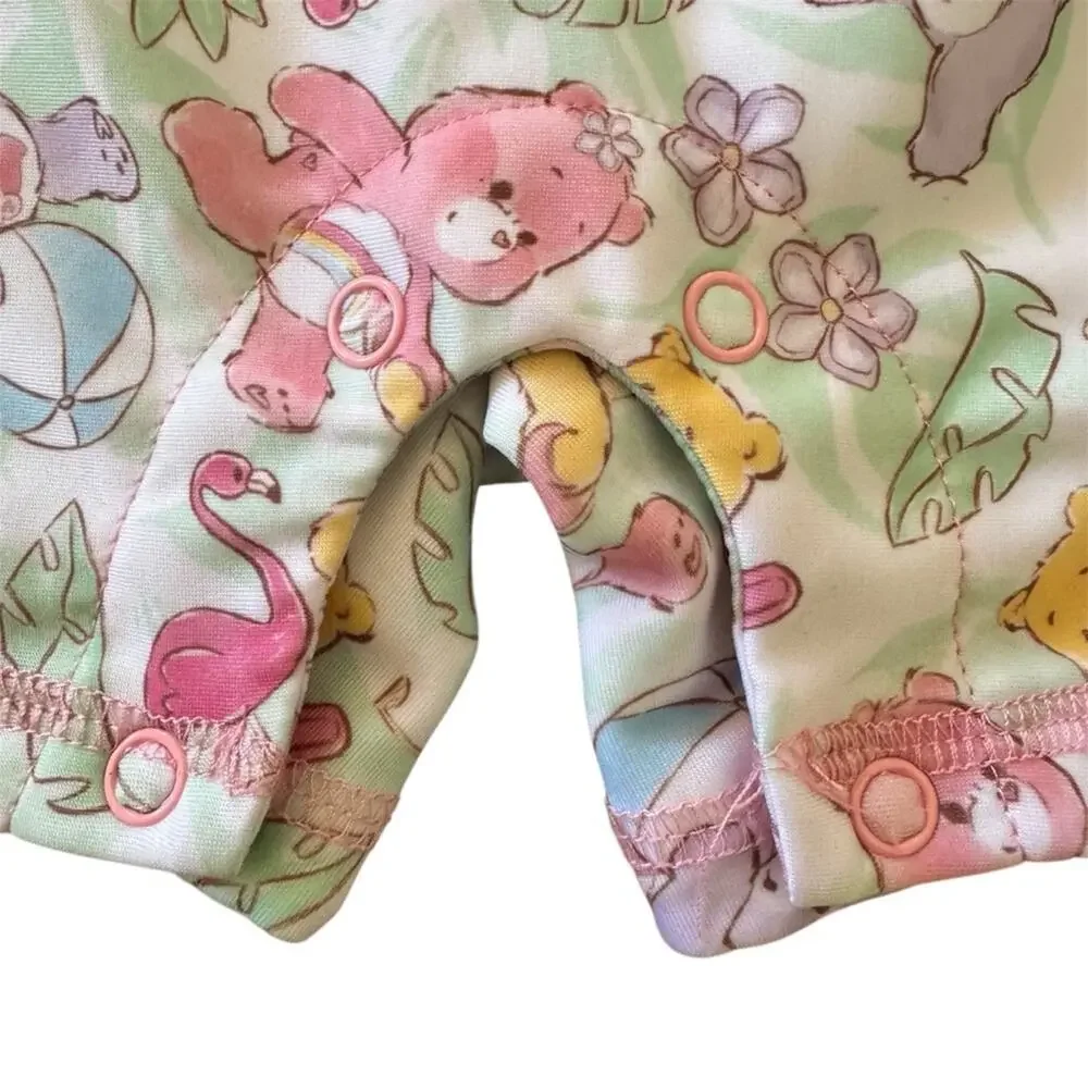 Care Bears One Piece Long Sleeves Swimsuit UPF 50+ Size 6/9 Months